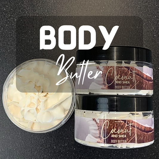 Coconut and Shea Moisturizing Body Butter - 70g