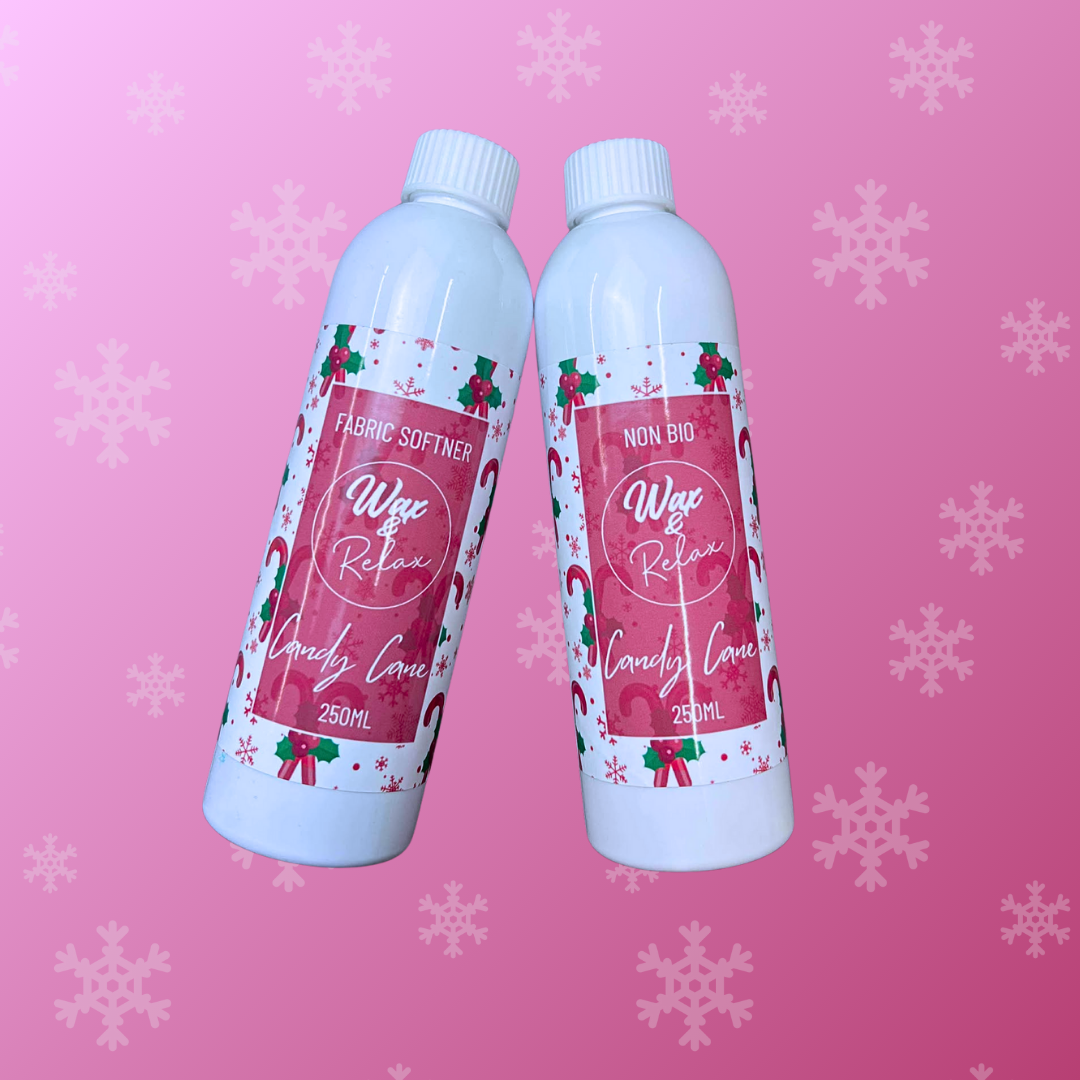 Candy Cane Laundry Duo