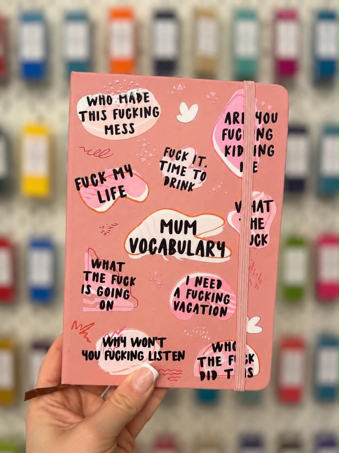 A5 Mum Vocabulary Sweary Notebook