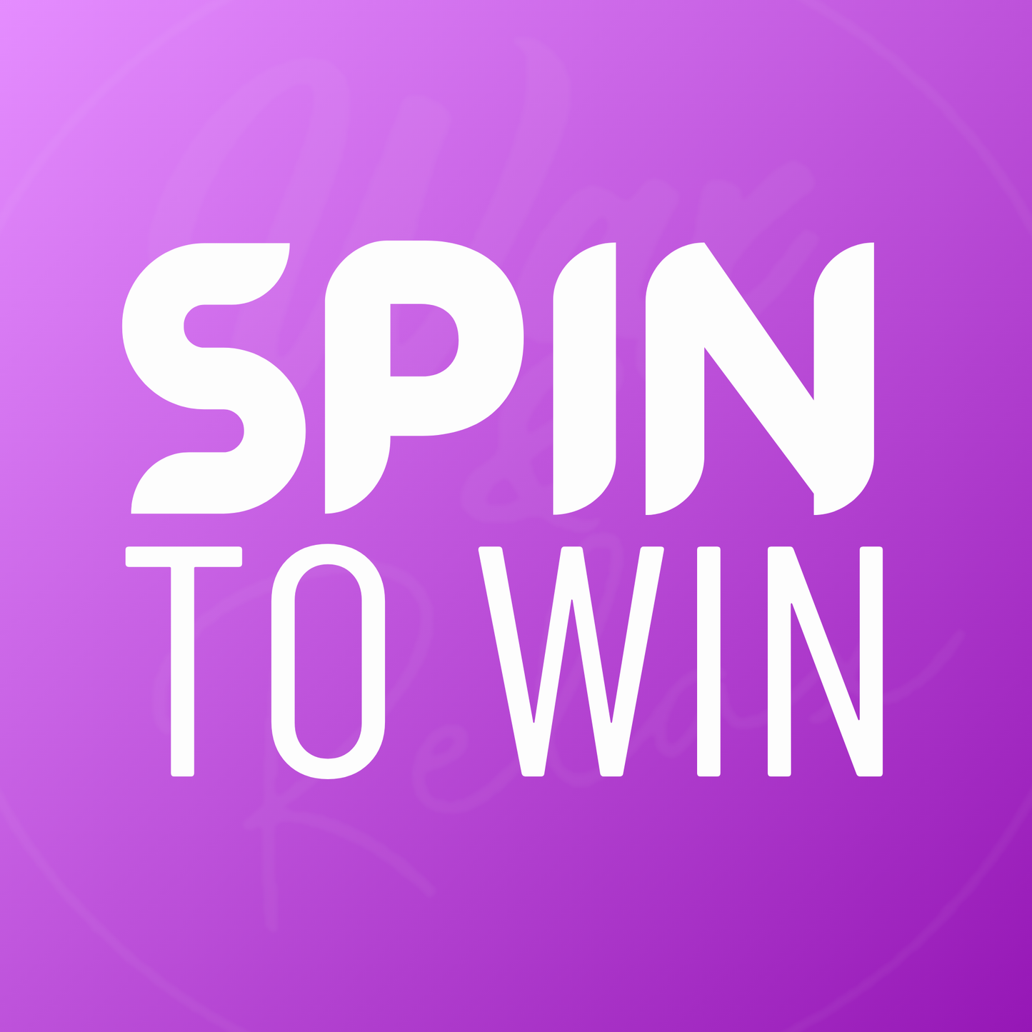 Spin to Win - 21st March