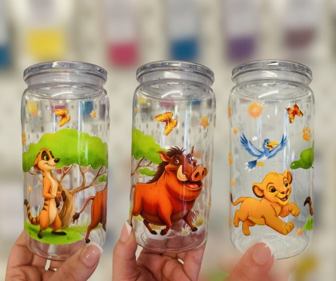 Simba & Friends 16oz Acrylic Libby Tumbler
