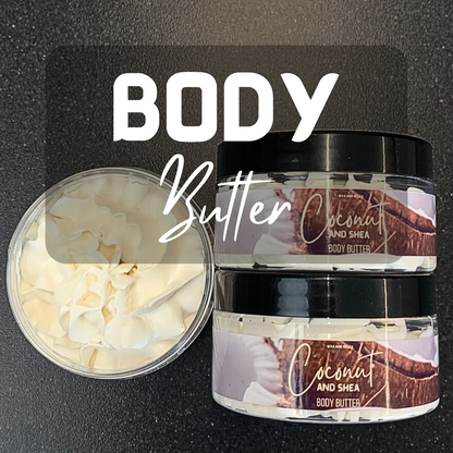 Coconut and Shea Moisturizing Body Butter - 95g