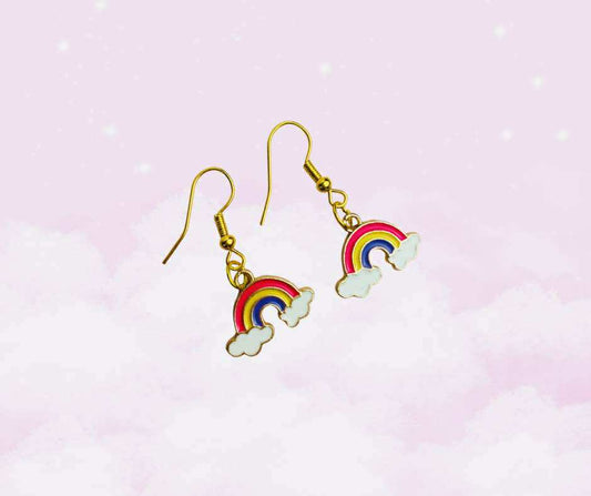 Dainty Rainbow Earrings