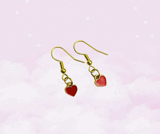 Dainty Heart Earrings