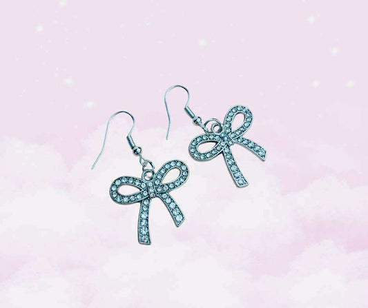 Sparkle Bow Earrings