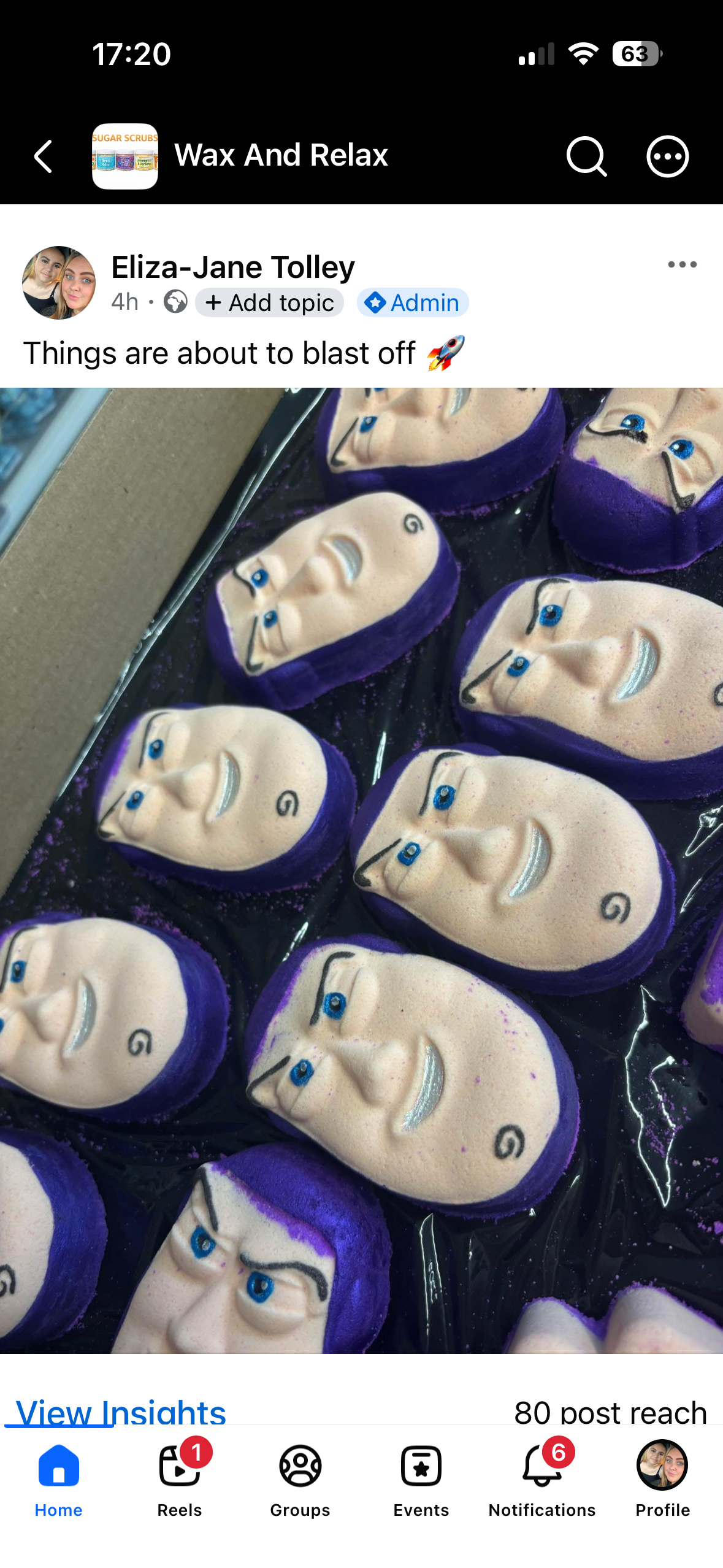 Buzzzz bath bomb