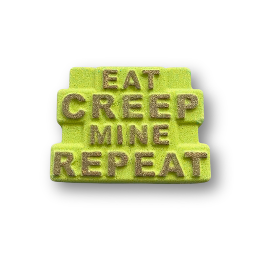 Eat Creep Mine Repeat Bath Bomb
