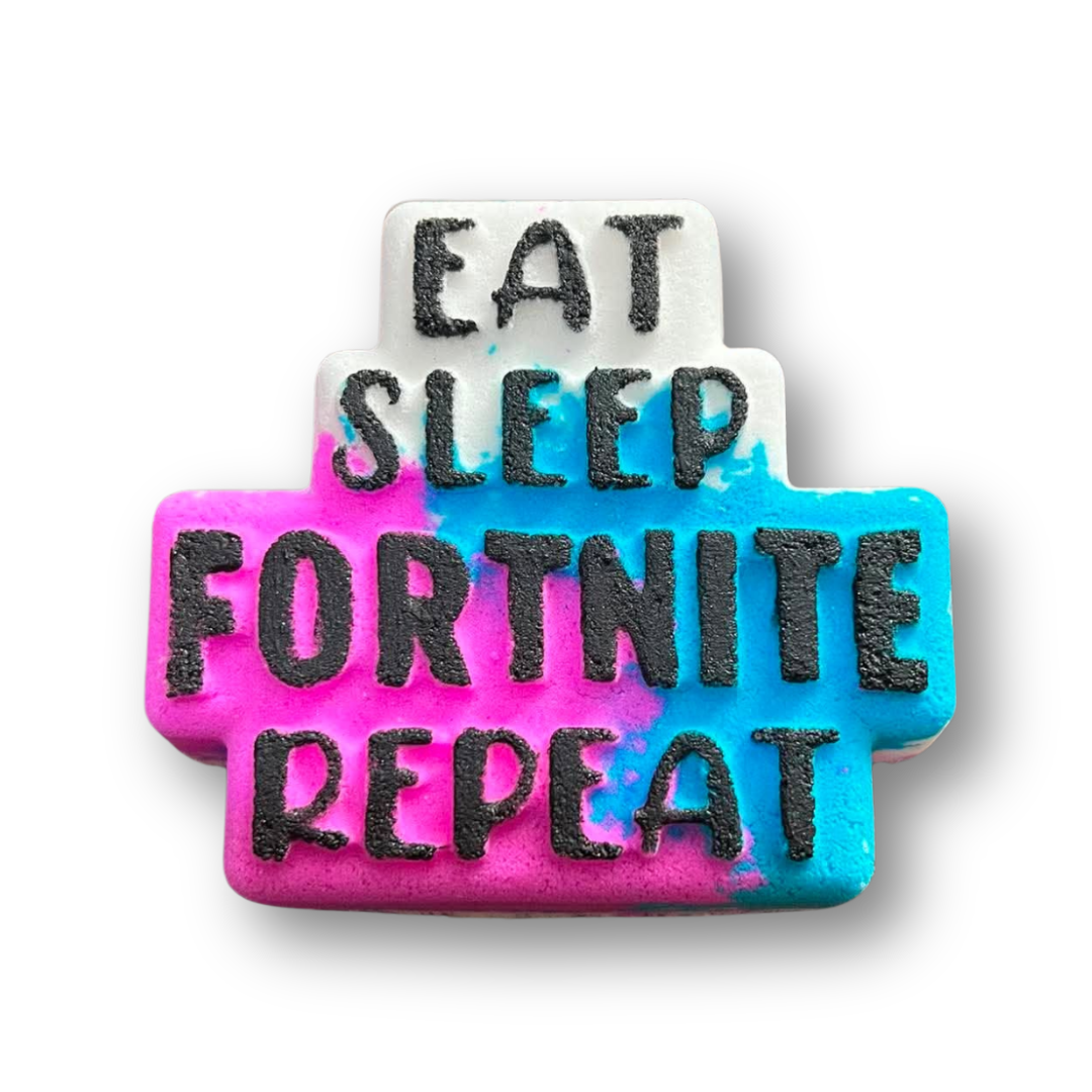Eat Sleep Fortnite Repeat Bath Bomb