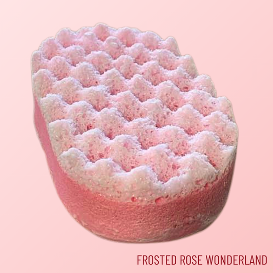 Rosies Frosted Wonderland Large Exfoliating Soap Sponge