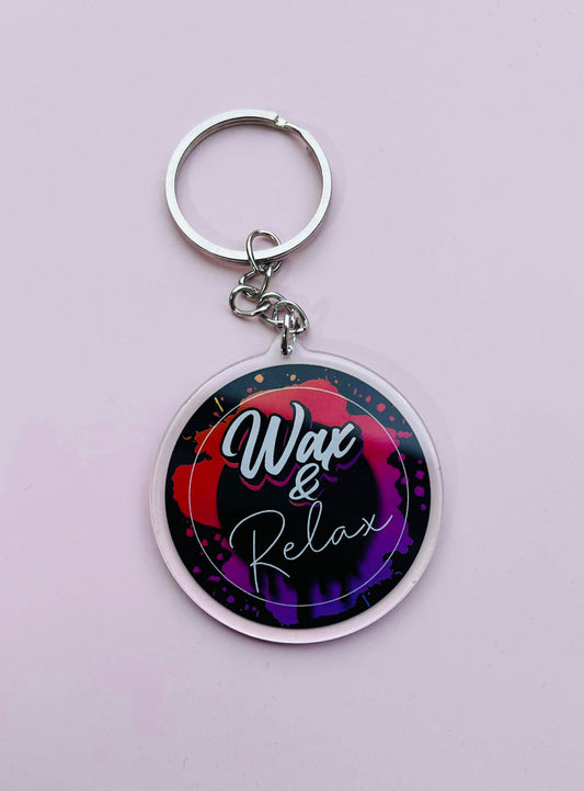 Wax & Relax Keyring