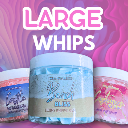 Large Luxury Whipped Soap