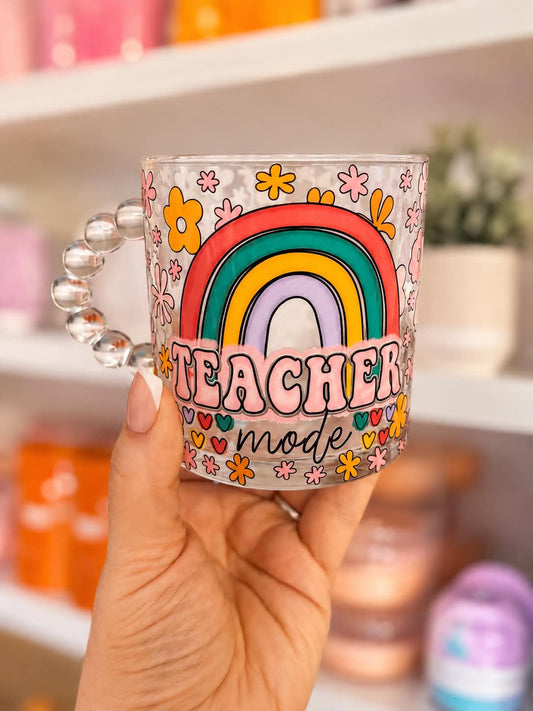Teacher Mode Glass Tea Cup