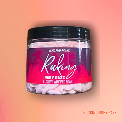 Rocking Ruby Razz Luxury Whipped Soap