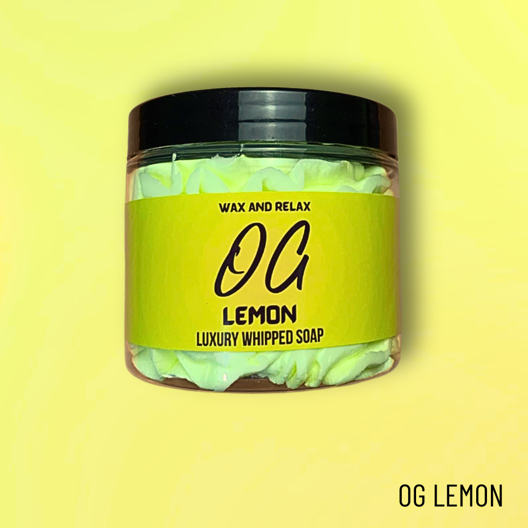 OG Lemon Luxury Whipped Soap