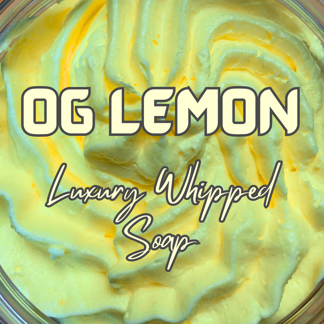 OG Lemon Luxury Whipped Soap