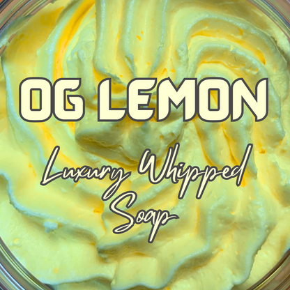 OG Lemon Luxury Whipped Soap