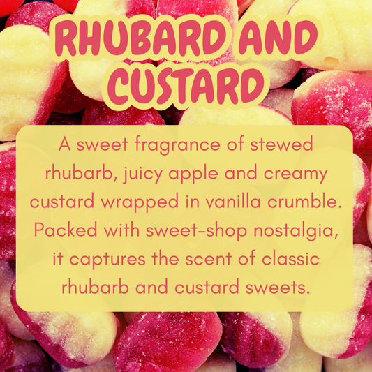 Rhubarb & Custard Snap Bar