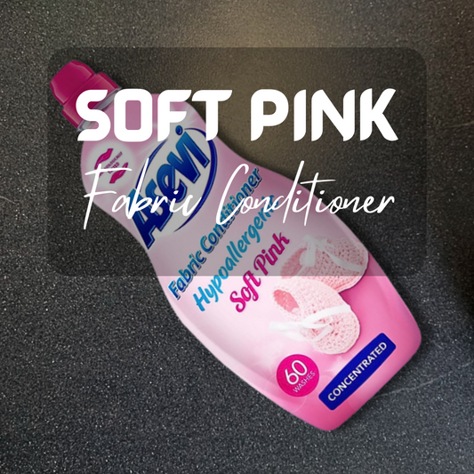 Asevi Soft Pink Concentrated Fabric Softener (Talco Rosa)