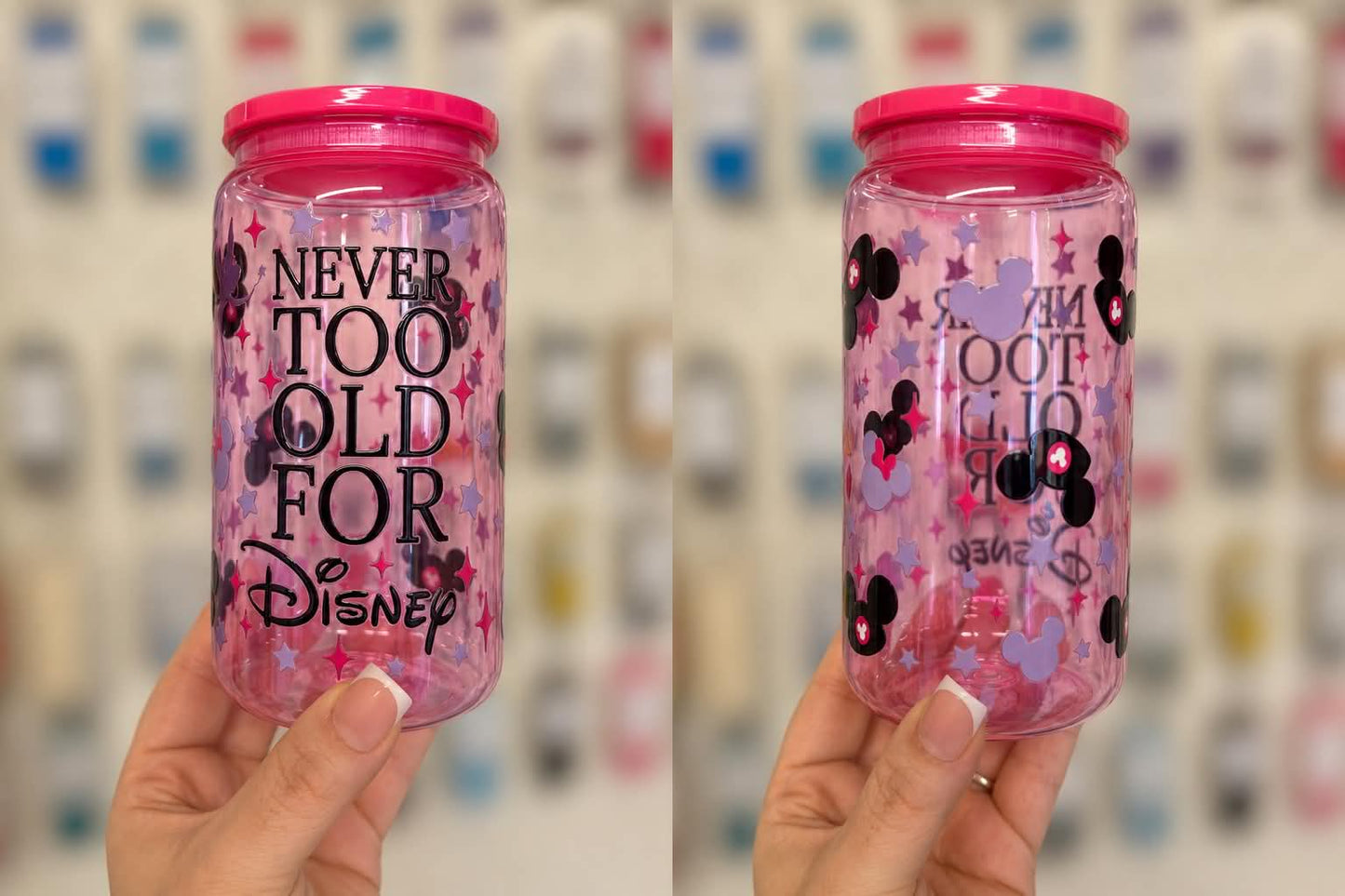Never Too Old 16oz Acrylic Libby Tumbler