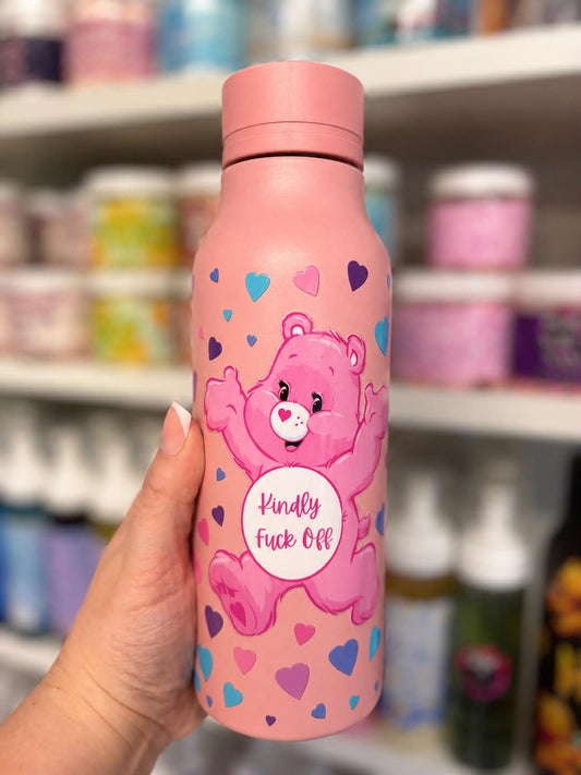 Pink Swear Bear Thermal Tumbler
