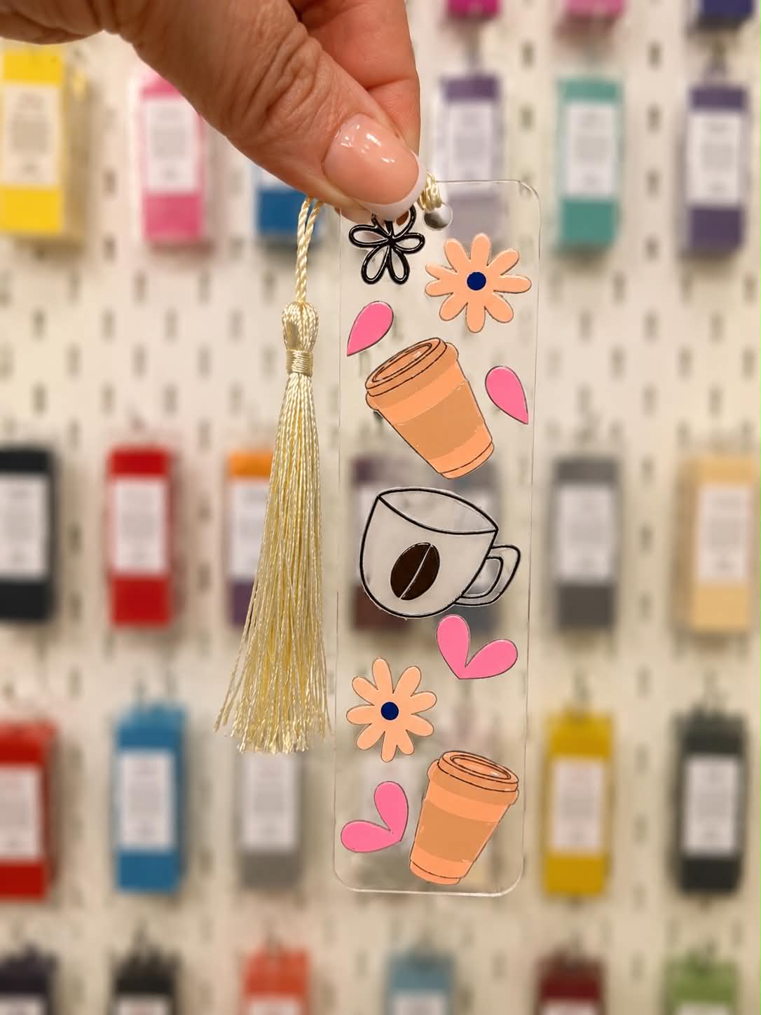 Cute Coffe Bookmark