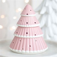 Pink Christmas Tree Wax Burner